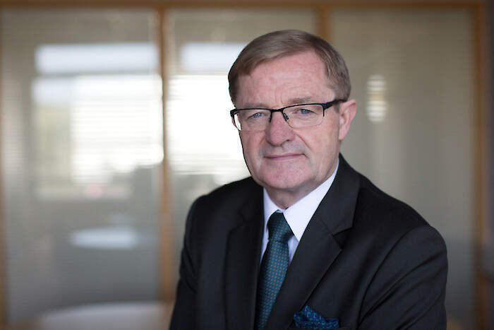 Professor Hugh P. McKenna CBE, PhD, B.Sc(Hons), RMN, RGN, RNT, DipN(Lond), AdvDipEd, FFN RCSI, FEANS, FRCN, FAAN, MEA, MEASA (UK)